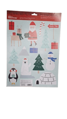 STICKER VENTANA NAVIDAD