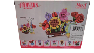 BLOQUE CONSTRUCCIÓN FLORES