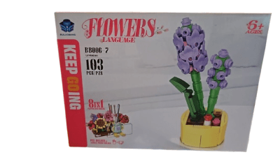 BLOQUE CONSTRUCCIÓN FLORES