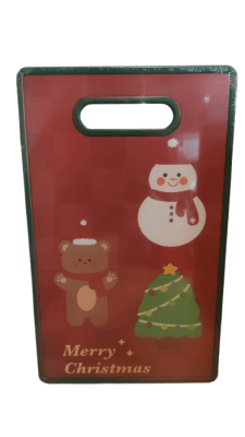 TABLA CORTAR NAVIDAD 37*23 CM