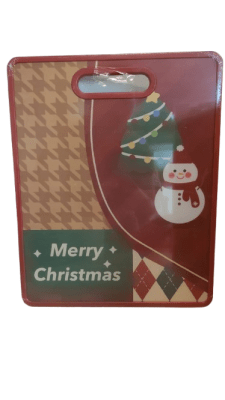 TABLA CORTAR NAVIDAD 38*30 CM