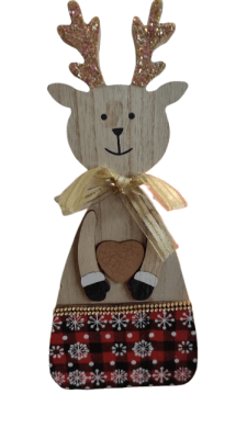 MUÑECO MADERA 30 CM