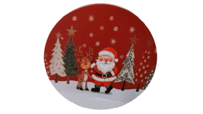 SET 3 CAJAS METALICAS NAVIDAD