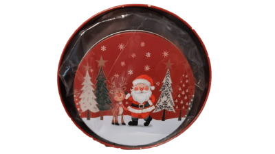SET 3 CAJAS METALICAS NAVIDAD