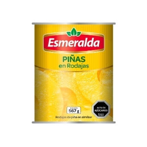 PIÑA EN RODAJAS ESMERALDA 567 GR
