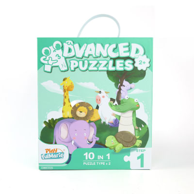 PUZZLE 10 EN 1 PREESCOLAR DELUXE