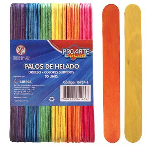 PALO DE  HELADO PROARTE GRUESO  B/501