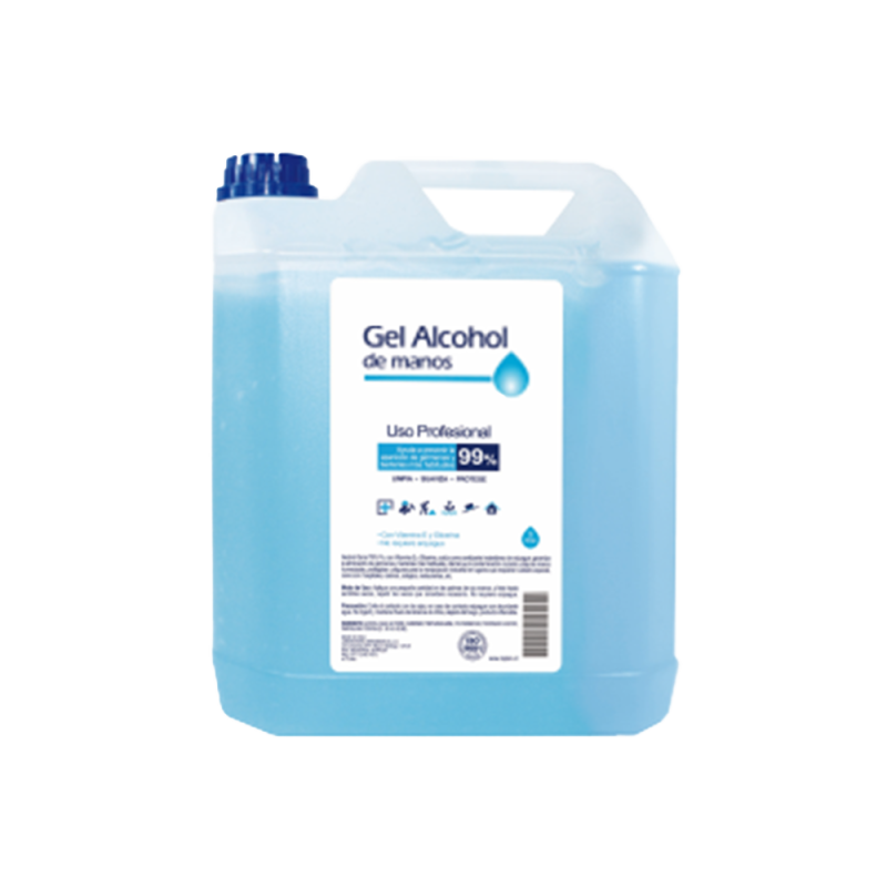 Alcohol Gel Certificación ISP 10Lt