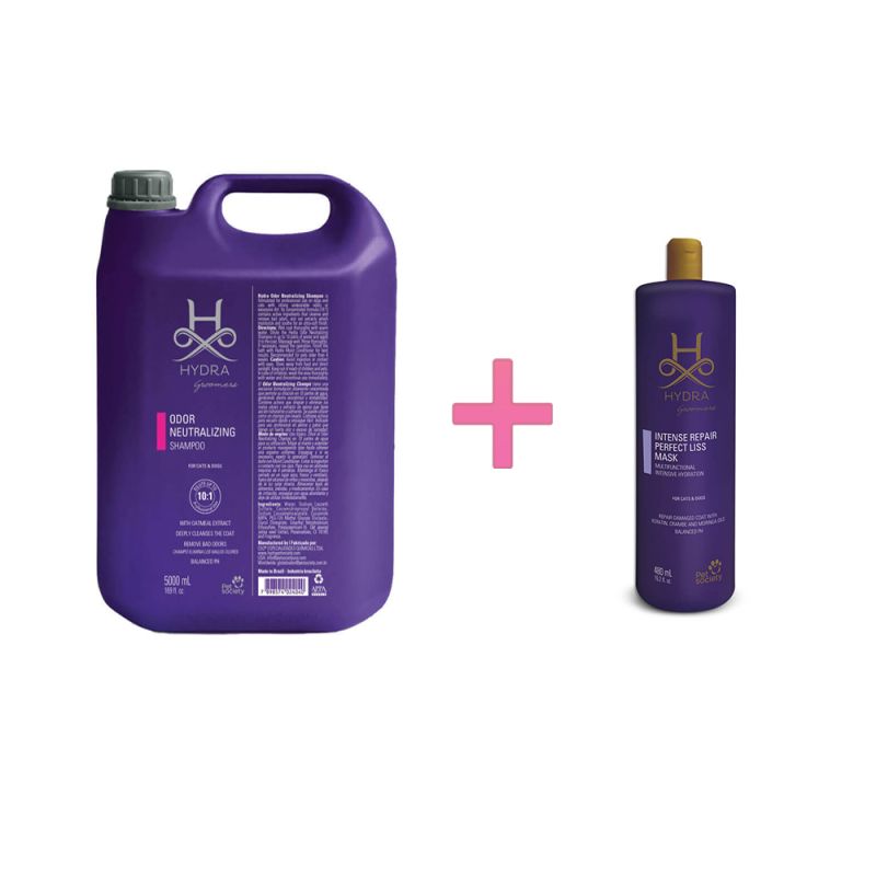 Pack Shampoo Hydra Odor + Liso Perfecto