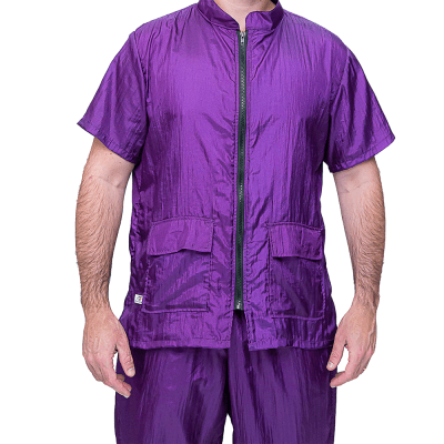 Chaqueta de Peluqueria Profesional Morada [Paw Color] (Unisex)