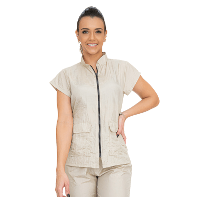 Chaqueta de Peluquería Profesional Areia Dorado [Paw Color] (Femenino)1