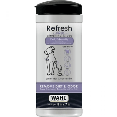 Toallitas de Limpieza para Perros Wahl Home (Lavanda)1