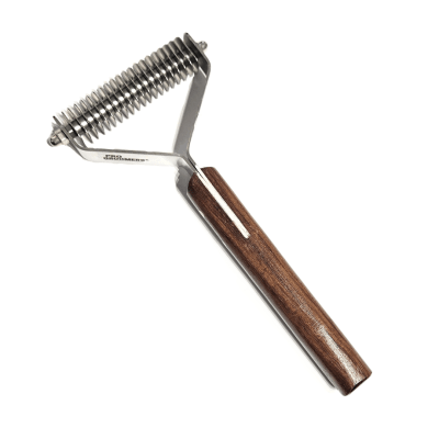 Deslanador Pro Groomers Coat Strippers Natural Wood