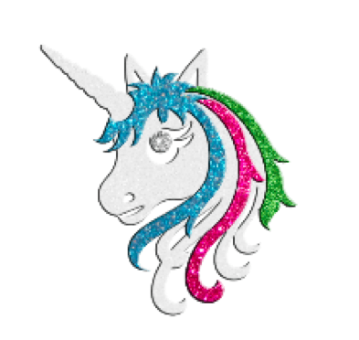 Pack de Adhesivos Pity Biju - UNICORNIO! - 6 Unidades1