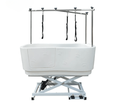 Bañera Grande Electrica con Brazo BUBBLES Pro Groomers1