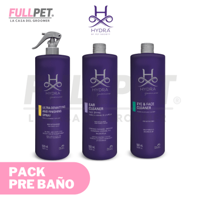 Pack OFERTA - Pre Baño Hydra Professional (Desenredante/Limpiador de Oídos/Cara y ojos)