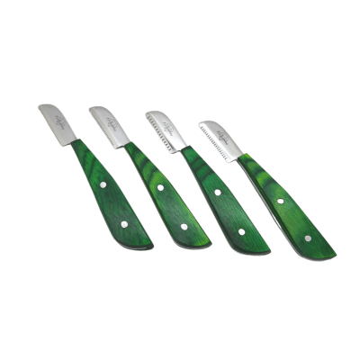 Set de Cuchillas de Stripping Pro Groomers Verde (4un)1