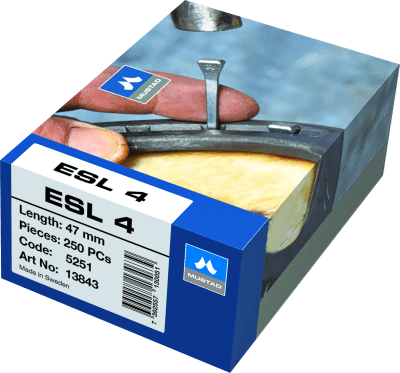 Clavos ESL 4 (caja 250 unidades)