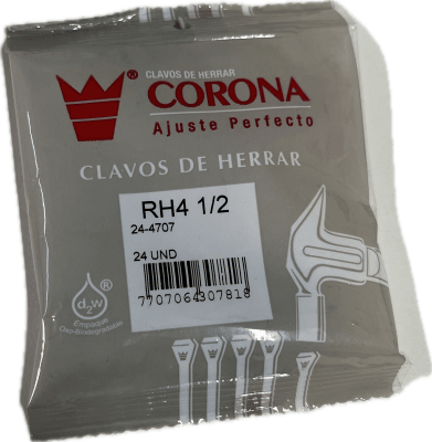 Pack 10 bolsas clavos corona RH4 1/2 (24 unidades)