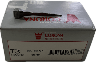 Clavos Corona T3 (caja de 100 unidades)