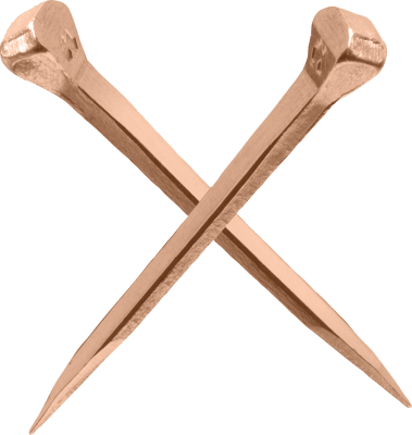 Clavos ASV cobre 1 3/4 (caja 250 unidades)