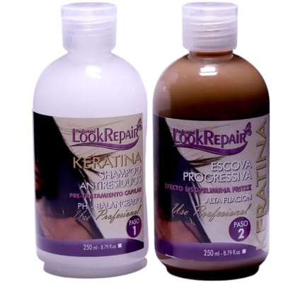 Alisado Keratina Dos pasos 250ml1