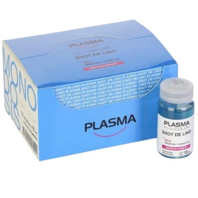 Caja 12 Ampollas Plasma Color Shot de Lino