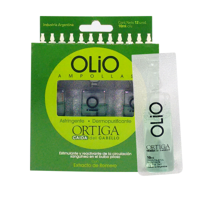 Ampolla Ortiga Caída Cabello