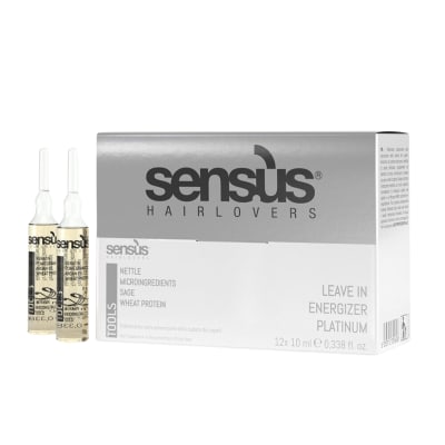 Caja 12 Ampollas Leave in Energizer Platinus 10ml