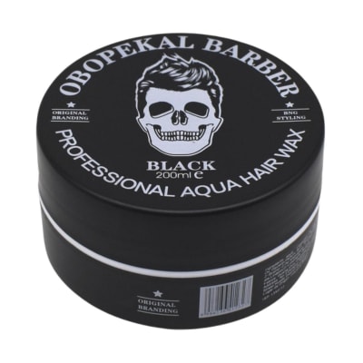 Cera Gel Aqua Hair Wax 200ml (Negra)