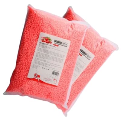 Cera Depilatoria Granulada Frutilla 1000g