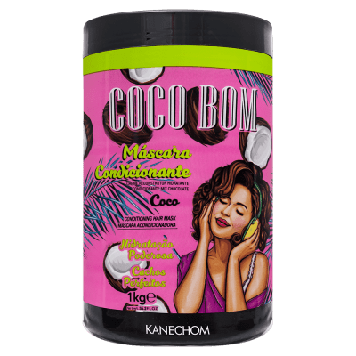 Pack 6 Mascaras Kanechom Coco Bom 1Kg