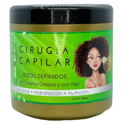 Máscara Cirugía Capilar Rizos Definidos