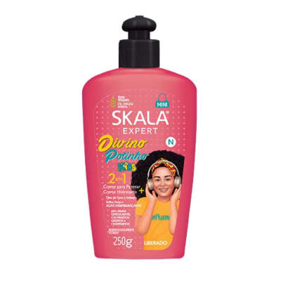 Crema para Peinar 3 en 1 Divino Potinho 250g