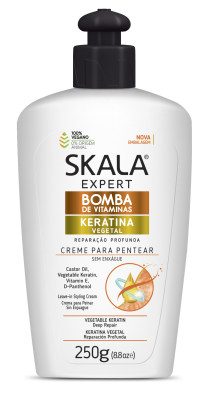 Crema para Peinar Keratina Vegetal
