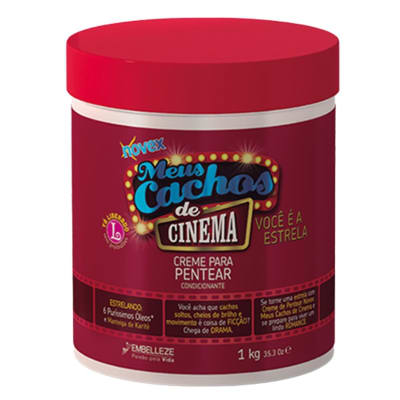 Crema de Peinar Meus Cachos de Cinema 1Kg