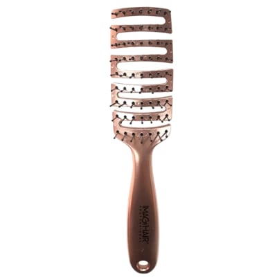 Cepillo Esqueleto Rosa Dorado1