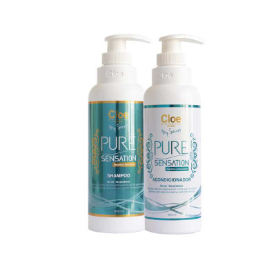 Shampoo y Acondicionador Pure Sensation Clear 400ml c/u