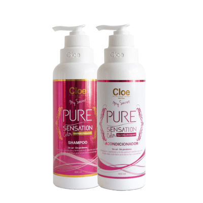 Shampoo y Acondicionador Pure Sensation Color 400ml c/u1