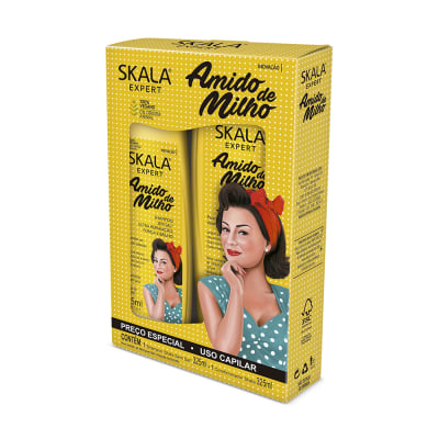 Kit Shampoo/Acond Amido de Milho 325ml
