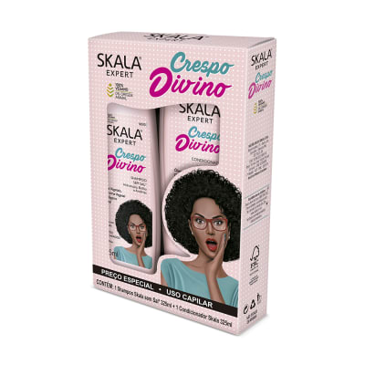 Kit Shampoo/Acond Crespo Divino 325ml