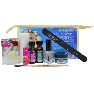 Kit Clear Acrylic Powder1