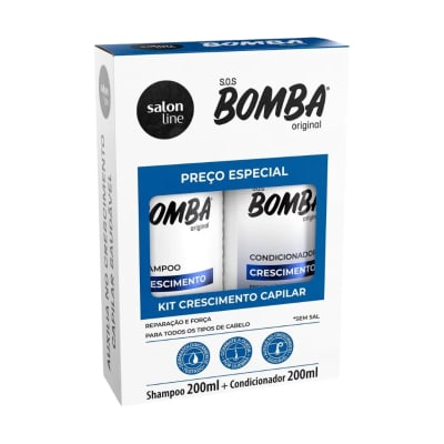 Kit Shampoo y Acondicionador SOS Bomba de Crecimiento1