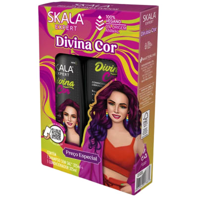 Kit Shampoo/Acond Divina Cor1