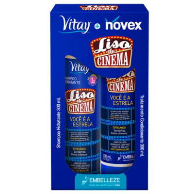 Kit Shampoo + Acondicionador Liso de Cinema1