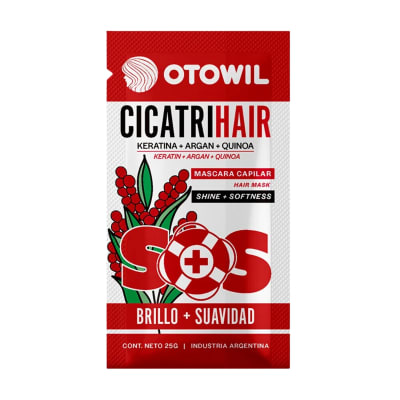 Mascara Cicatrihair Keratina Argan Quinoa 25g