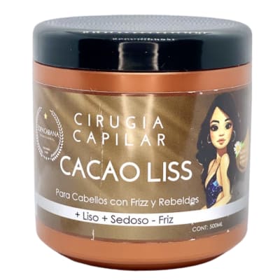 Máscara Cirugía Capilar Cacao Liss1
