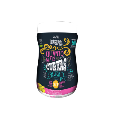 Máscara Quanto Mais Curvas Melhor 2 en 1