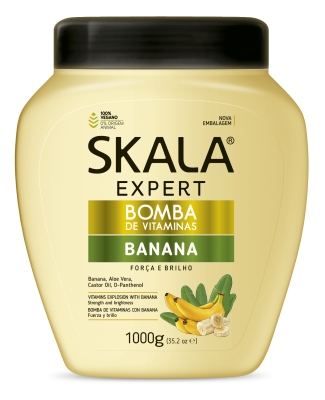 Máscara Bomba de Vitaminas Banana