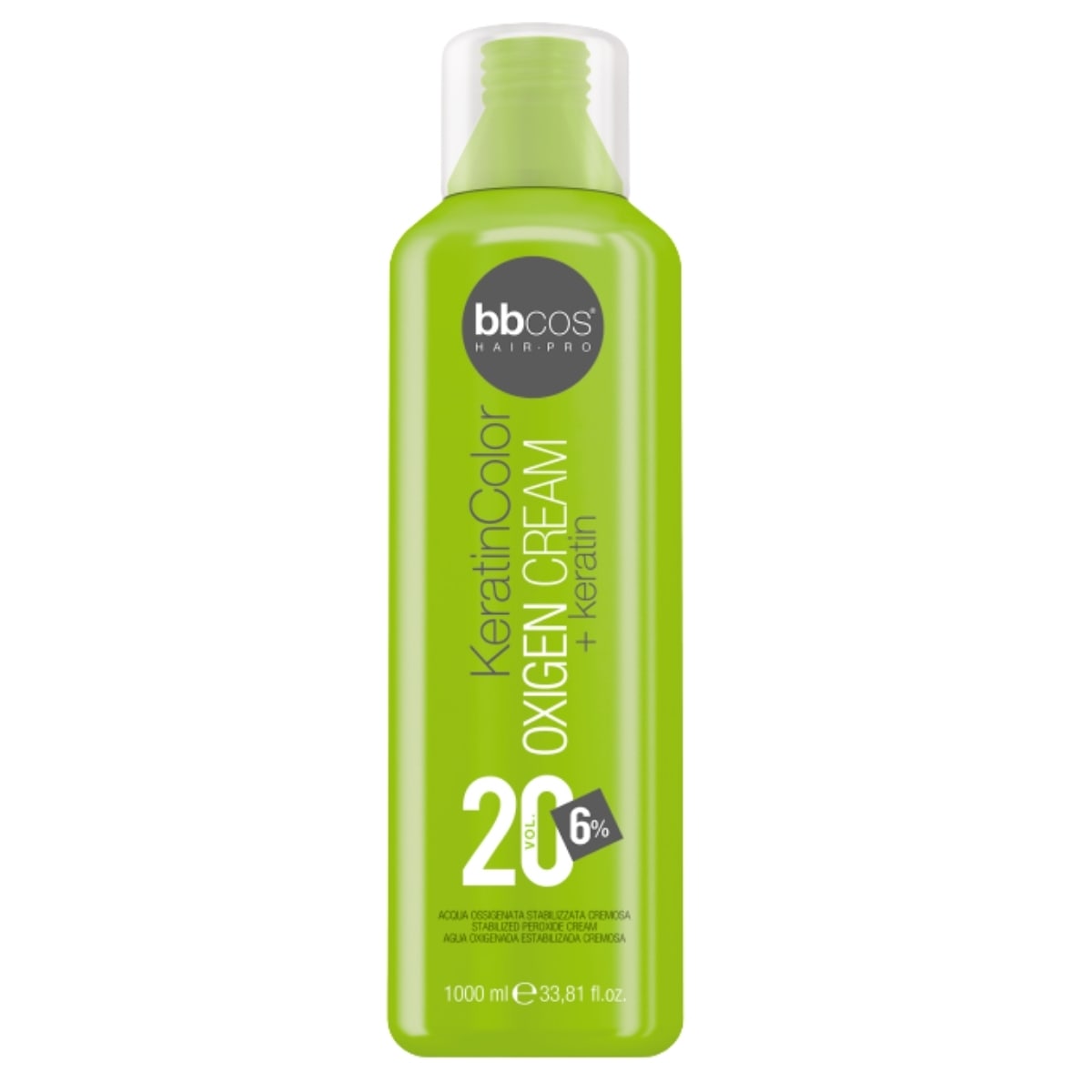 Oxidante Keratin Color 10Vol 1000ml BellasSur Belleza y Estilo